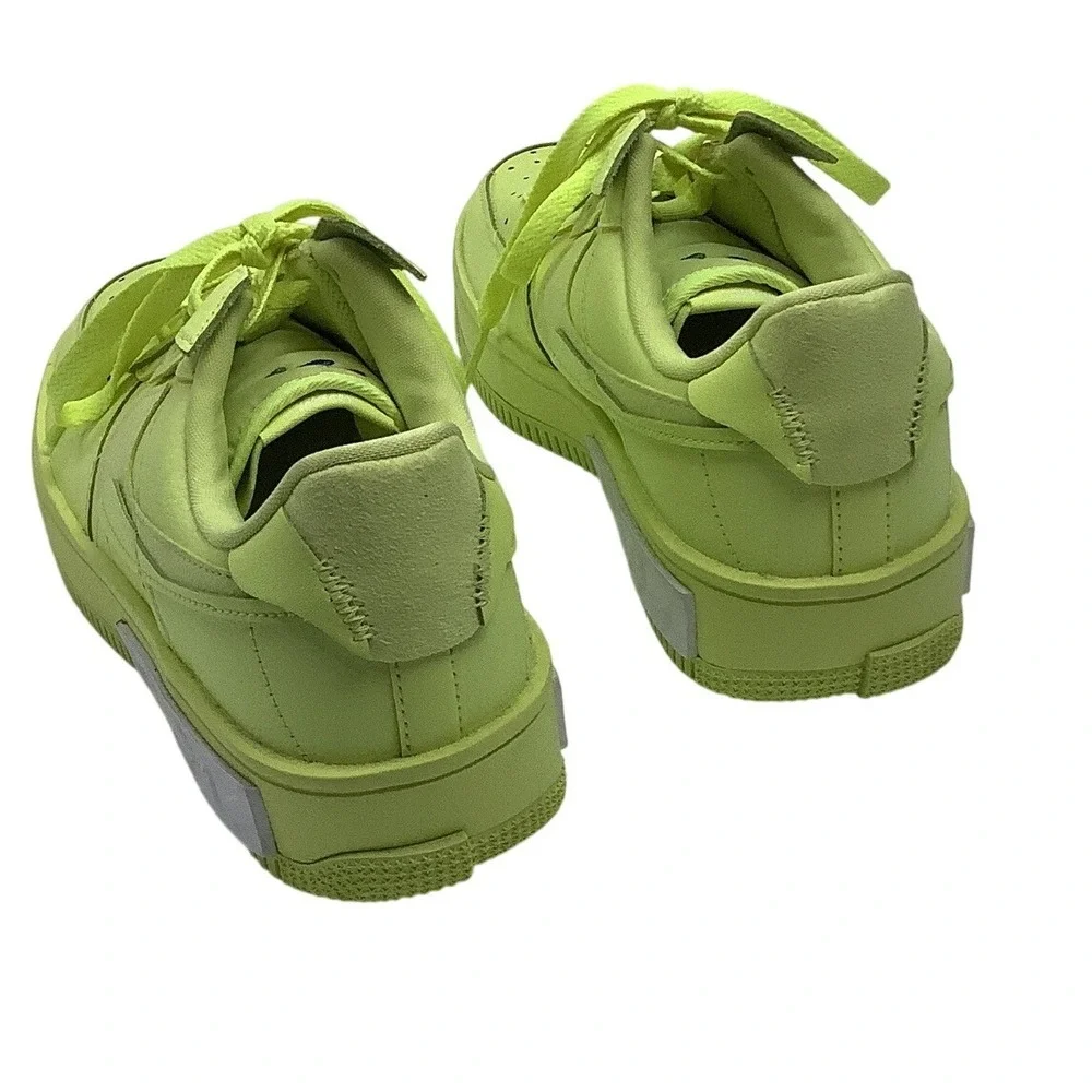 Nike Air Force 1 Fontanka Yellow Strike Low Top Sneakers Womens 9